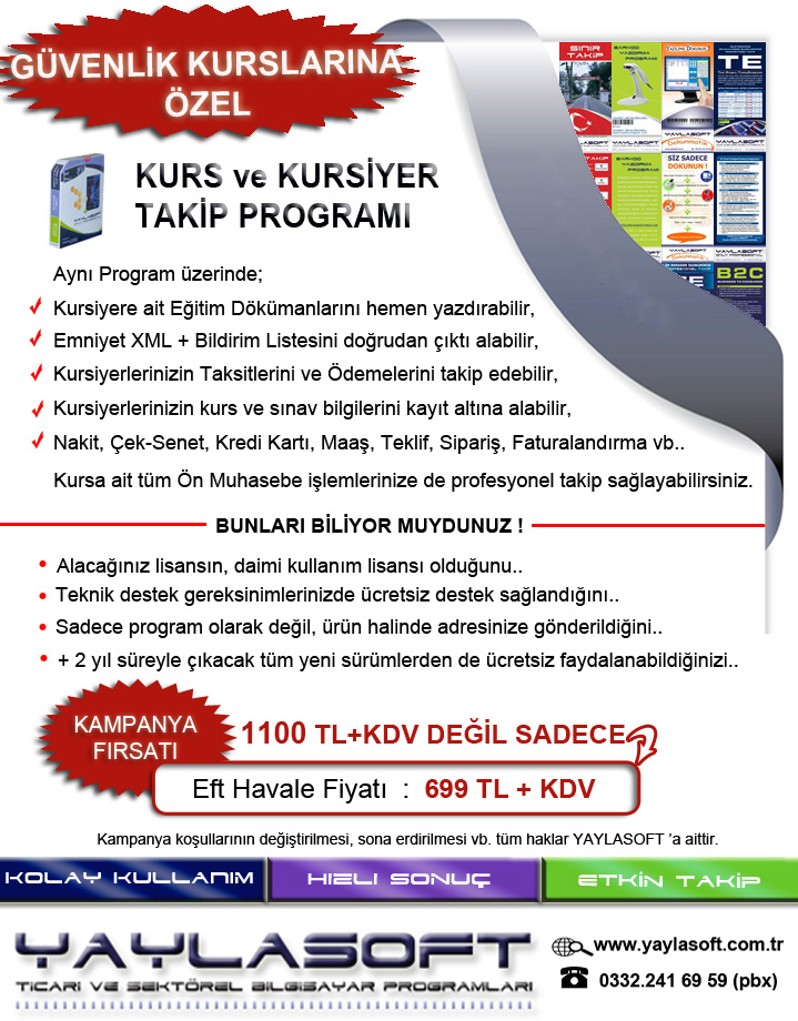 kursiyer takip programı ücretsiz